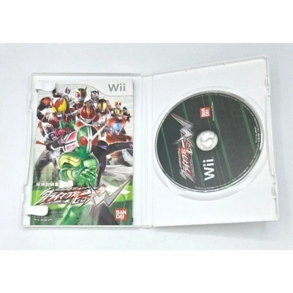 Kamen Rider Climax Heroes W - Wii (Japan‎ Import NTSC-J, Cero A) CIB